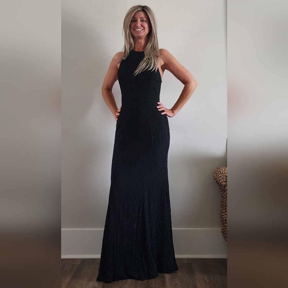 Elegant Black Evening Gown